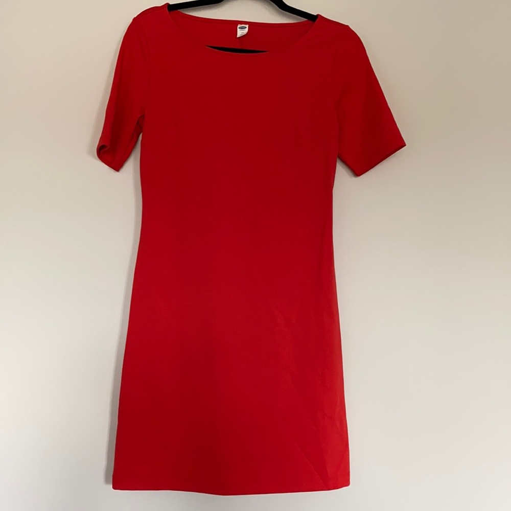 Short Sleeve Midi Dress